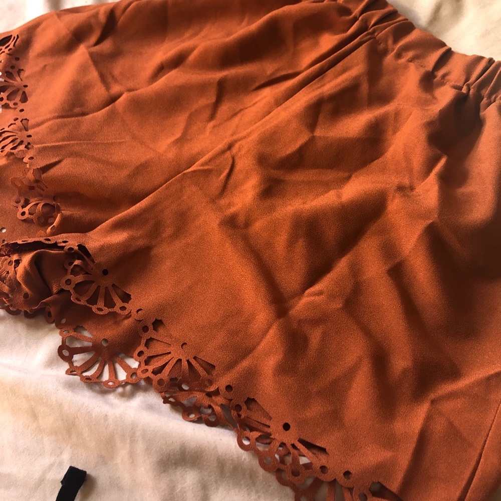 Rust shorts